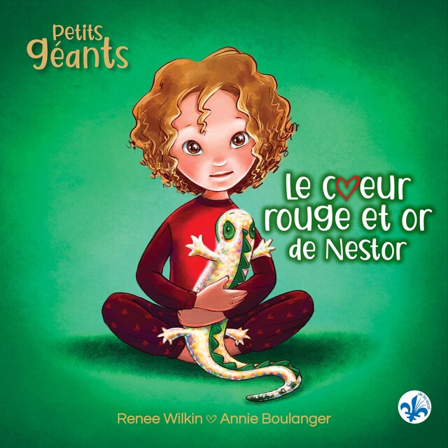 Book cover for Le coeur rouge et or de Nestor