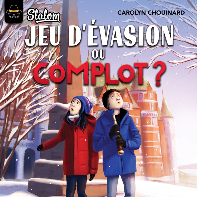 Book cover for Slalom: Jeu d'évasion ou complot ?