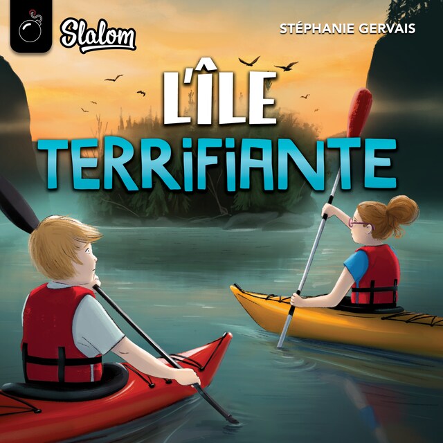 Book cover for Slalom: L'Île terrifiante