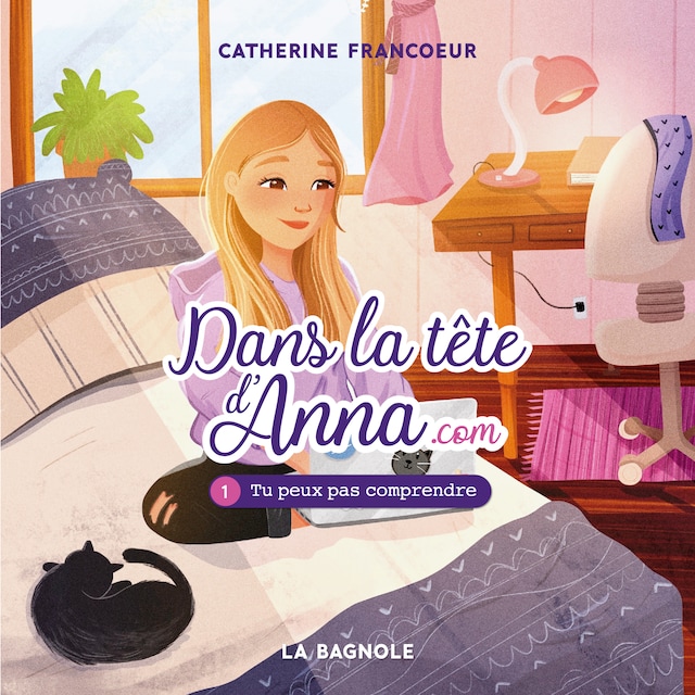 Okładka książki dla Dans la tête d'Anna.com - Tome 1