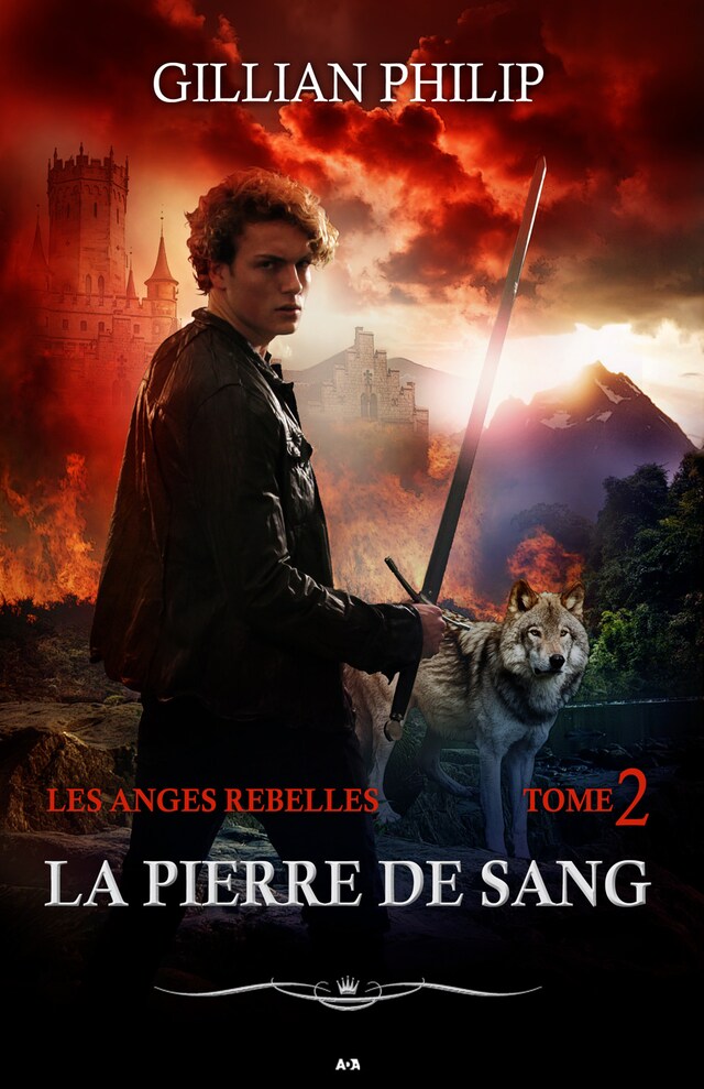 Book cover for La pierre de sang