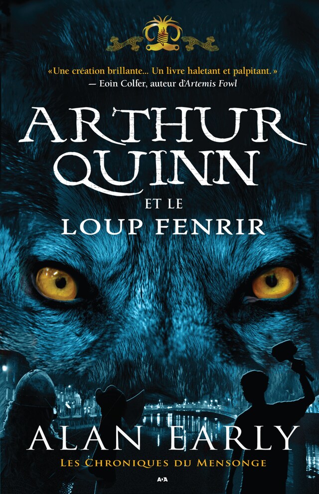 Book cover for Arthur Quinn et le Loup de Fenris