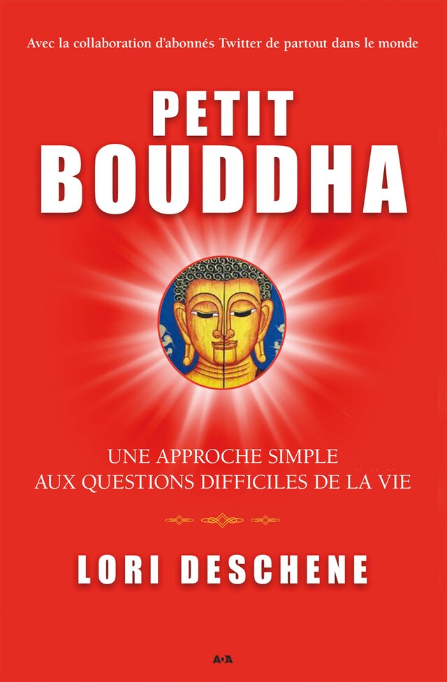 Book cover for Une approche simple aux questions difficiles de la vie