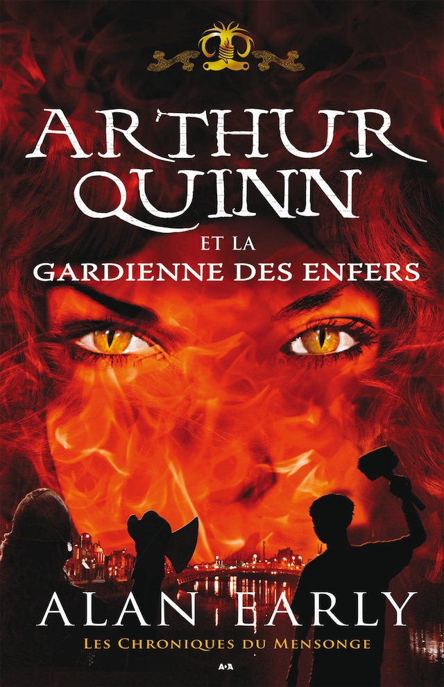 Book cover for Arthur Quinn et la gardienne des enfers