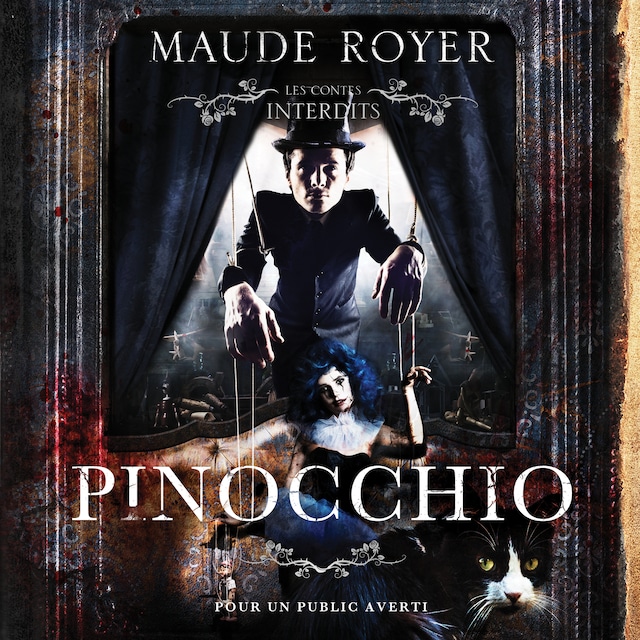 Book cover for Les contes interdits: Pinocchio
