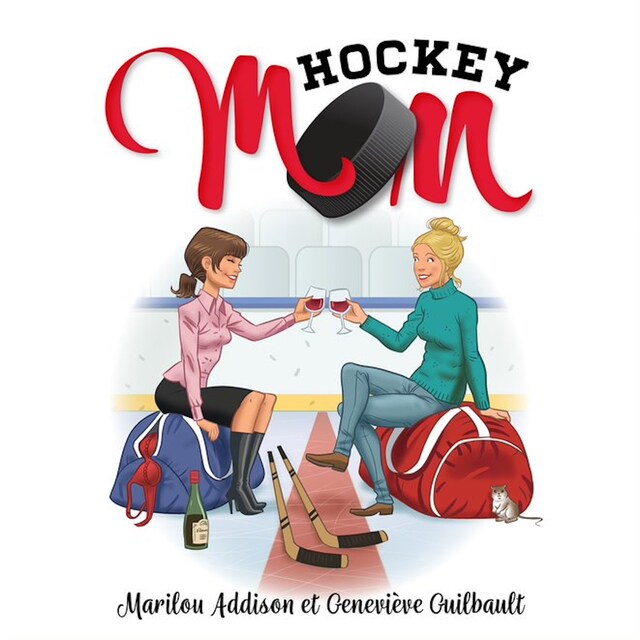 Book cover for Hockey mom