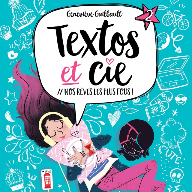 Okładka książki dla Textos et cie: Tome 2 - #Nosrêveslesplusfous