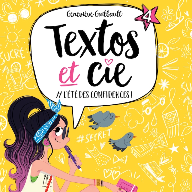 Bokomslag for Textos et cie: Tome 4 - #L'Été des confidences