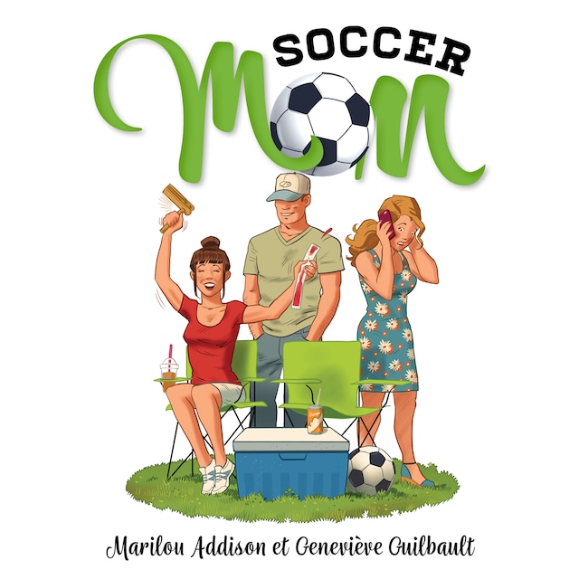Book cover for Soccer mom