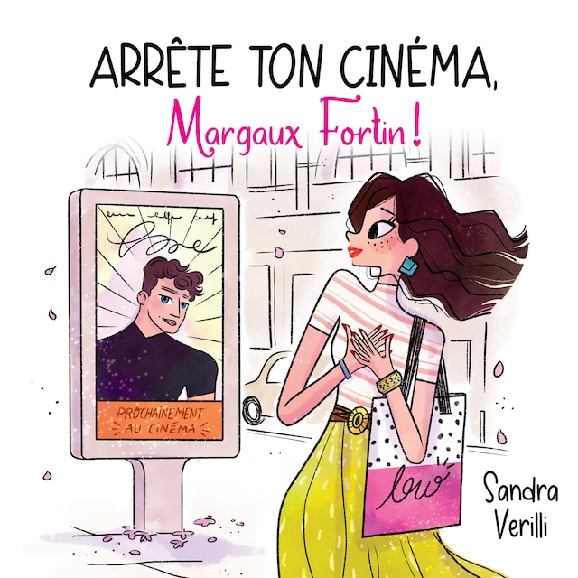 Book cover for Arrête ton cinéma, Margaux Fortin!