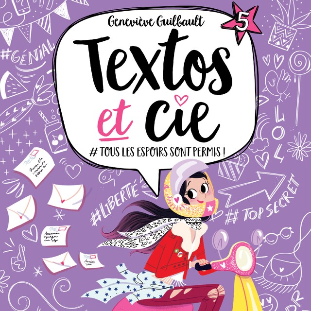 Book cover for Textos et cie: Tome 5 - #Tous les espoirs sont permis!