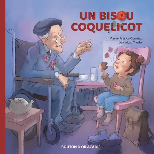 Book cover for Un bisou coquelicot