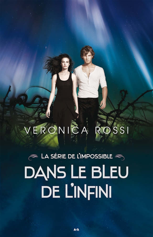 Book cover for Dans le bleu de l’infini