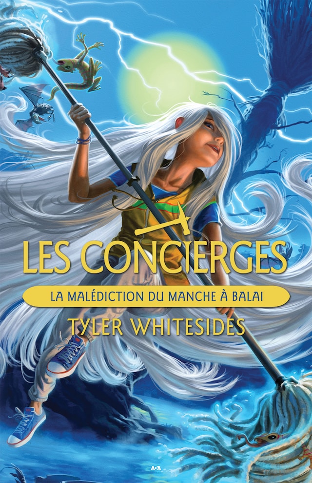 Book cover for La malédiction du manche à balai