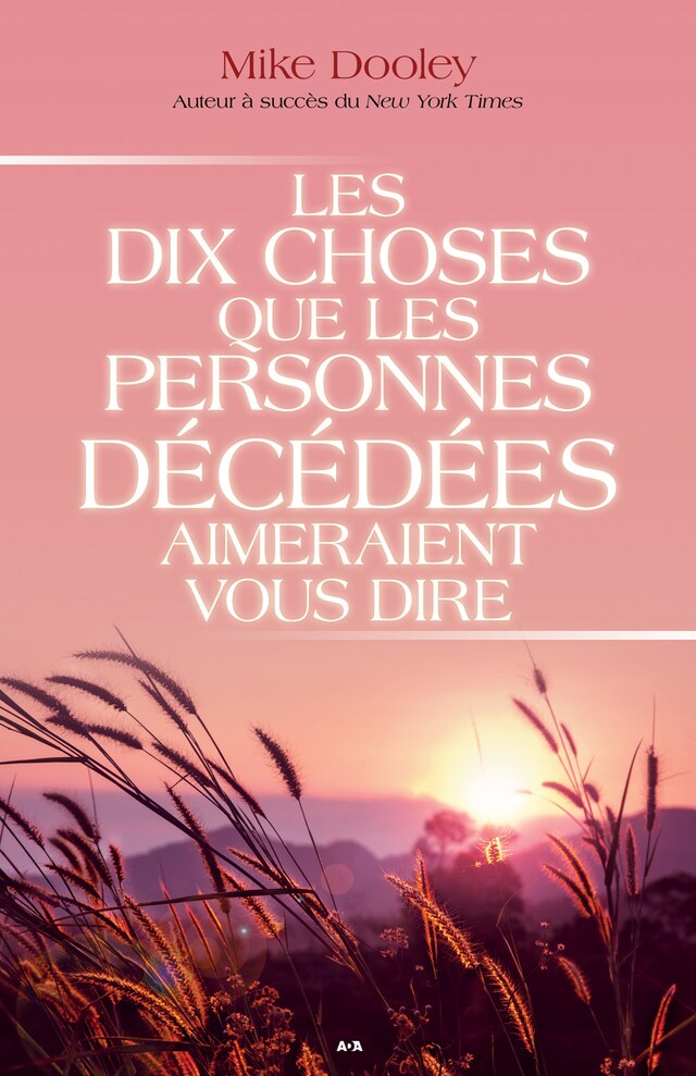 Kirjankansi teokselle Les dix choses que les personnes décédées aimeraient vous dire