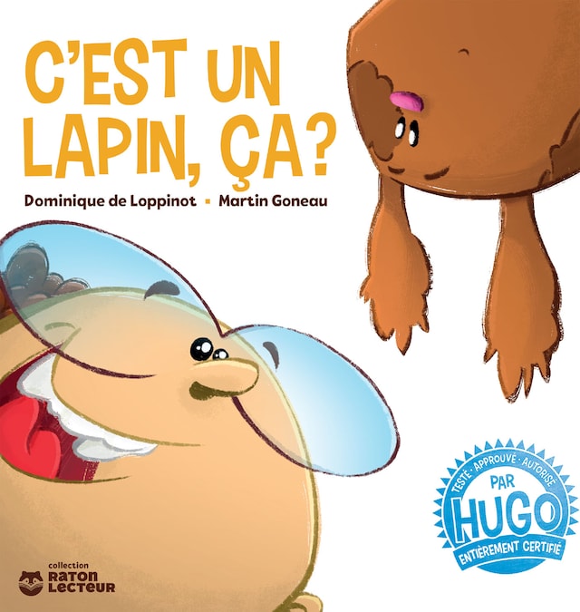 Book cover for C’est un lapin, ça?