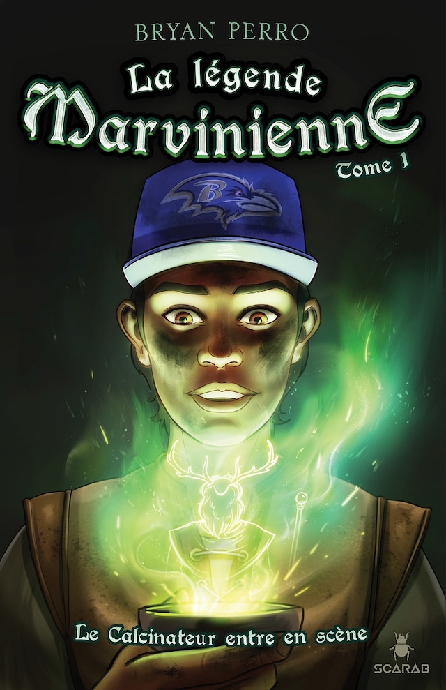 Book cover for La légende Marvinienne, tome 1 - Le Calcinateur entre en scène