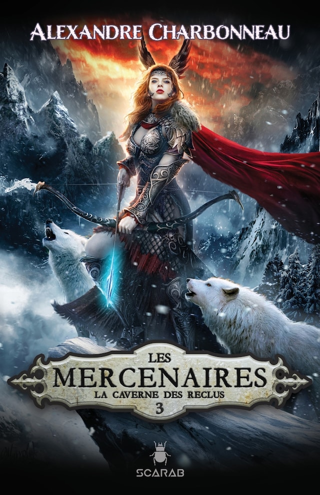 Book cover for Les mercenaires - La caverne des reclus