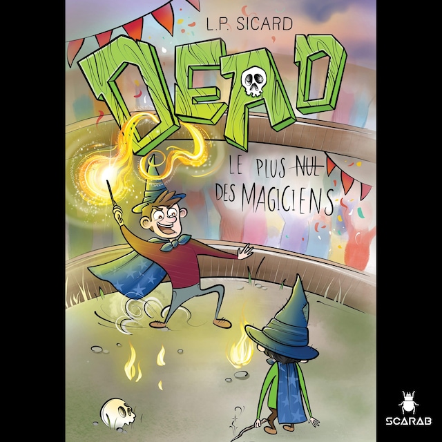 Book cover for DEAD : Le plus nul des magiciens
