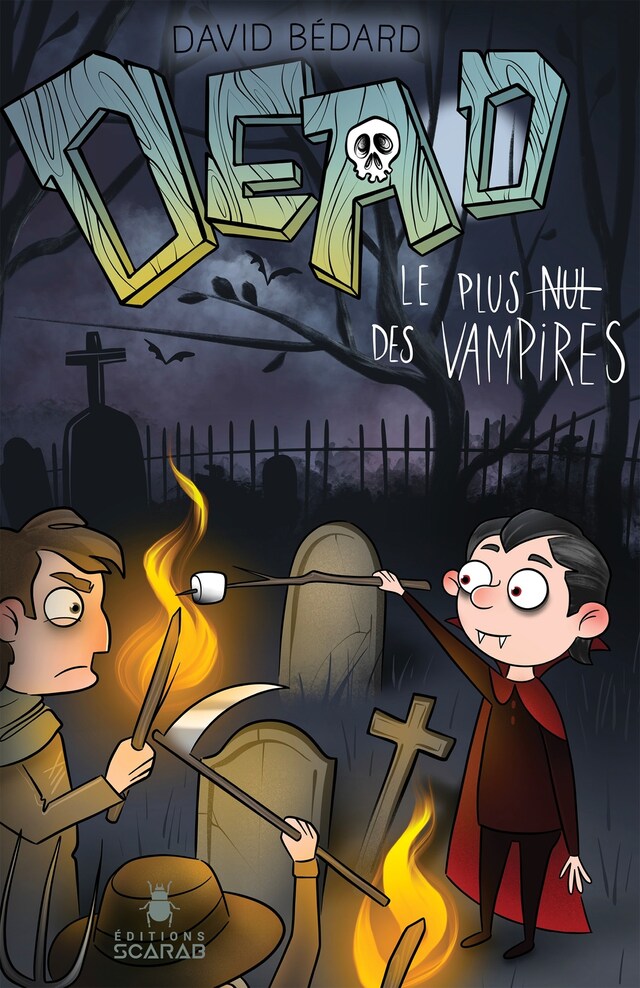 Book cover for DEAD - Le plus nul des vampires