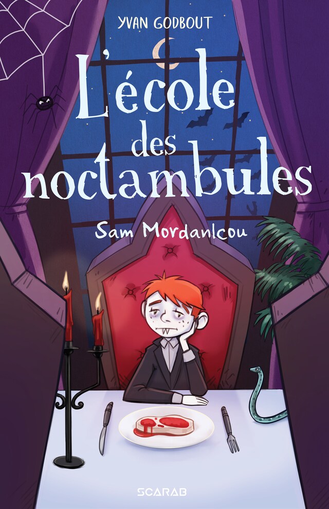 Bokomslag för L'école des noctambules - Sam Mordanlcou