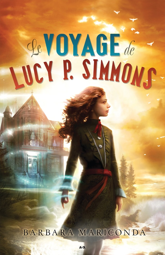 Book cover for Le voyage de Lucy P. Simmons