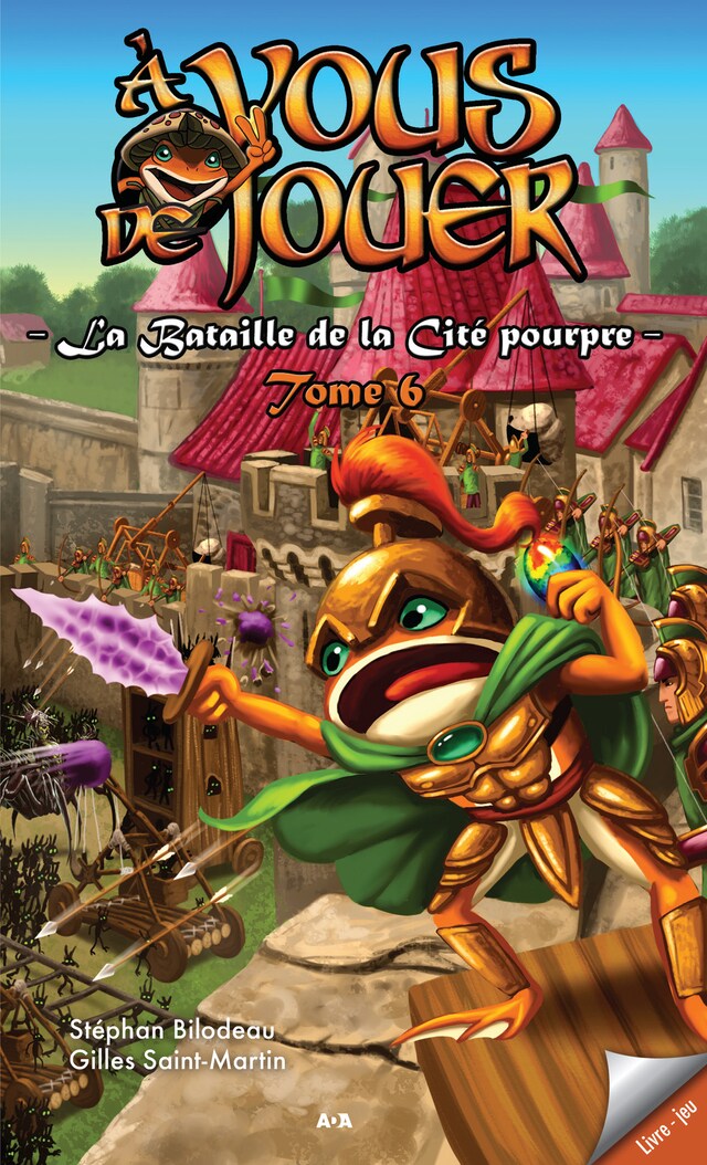 Book cover for La Bataille de la Cité pourpre