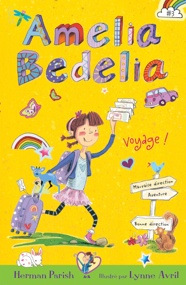 Kirjankansi teokselle Amelia Bedelia voyage!