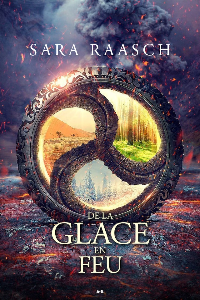 Book cover for De la glace en feu