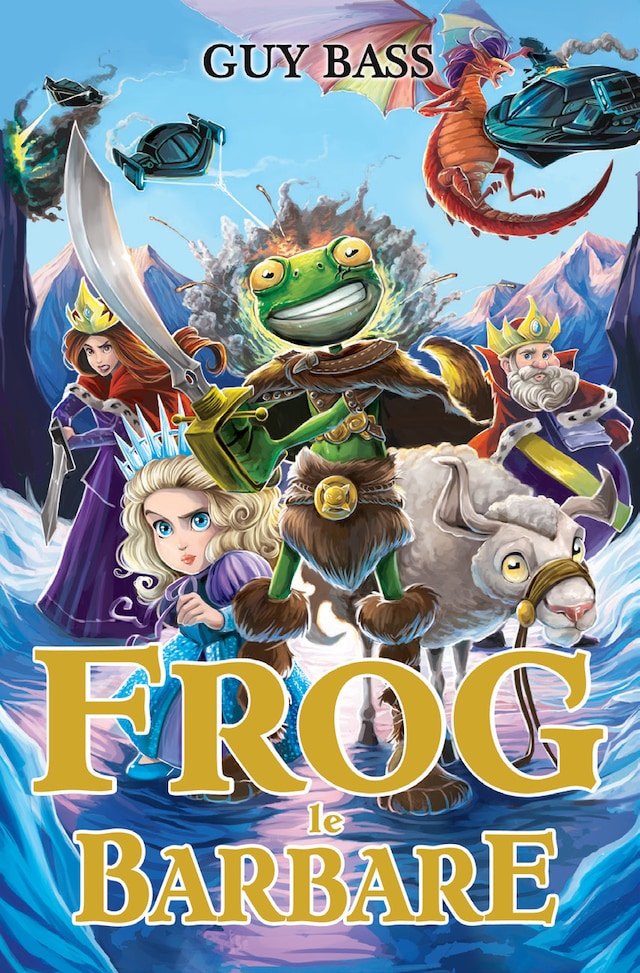 Book cover for Frog le barbare