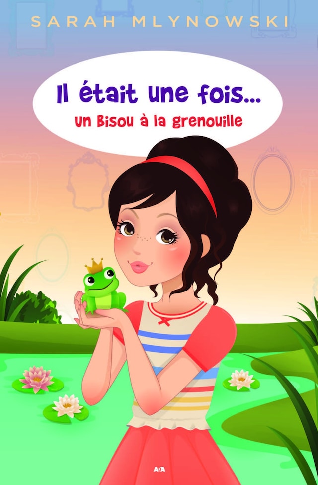 Book cover for Un bisou à la grenouille