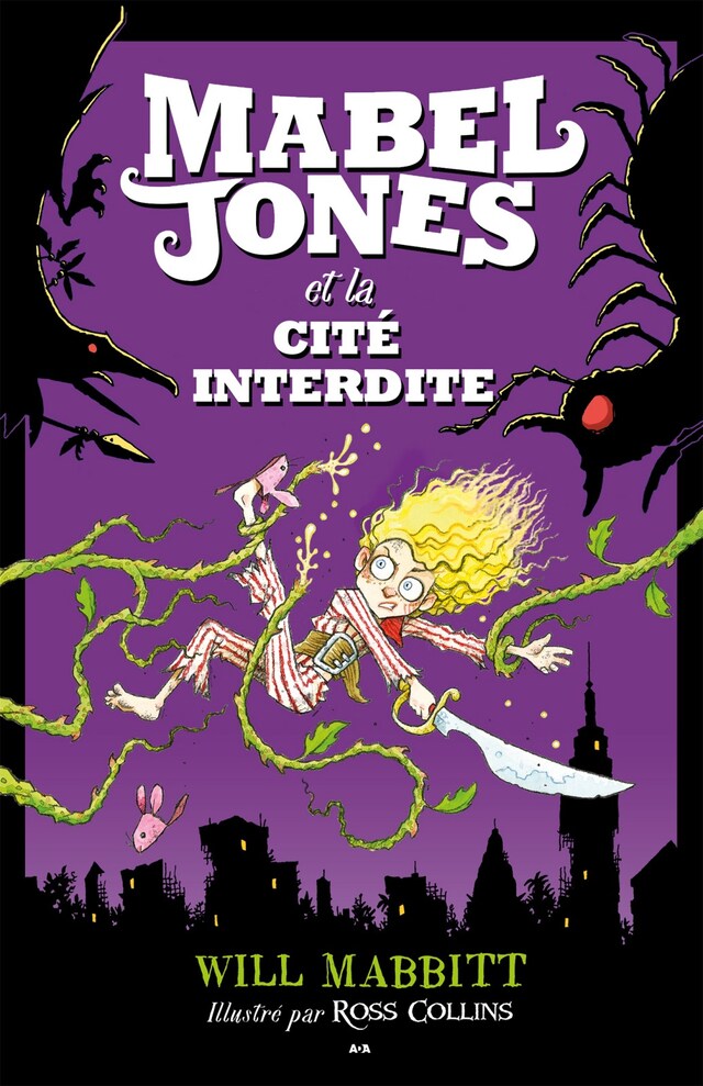 Couverture de livre pour Mabel Jones et la cité interdite