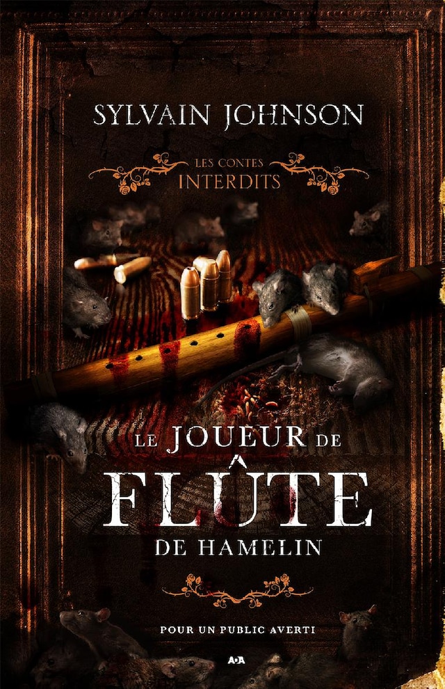 Couverture de livre pour Les contes interdits - Le joueur de flûte de Hamelin