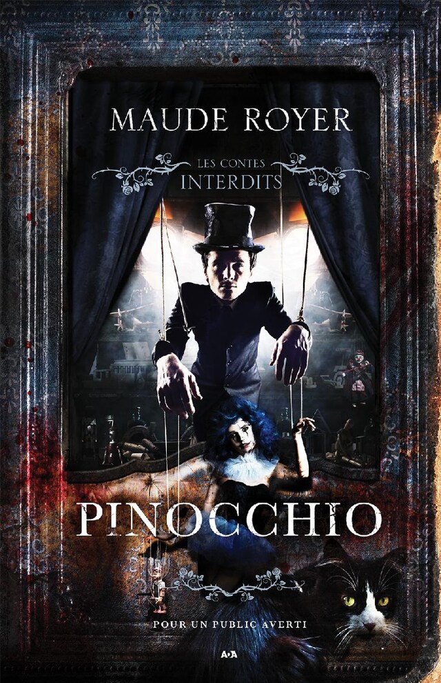 Okładka książki dla Les contes interdits - Pinocchio