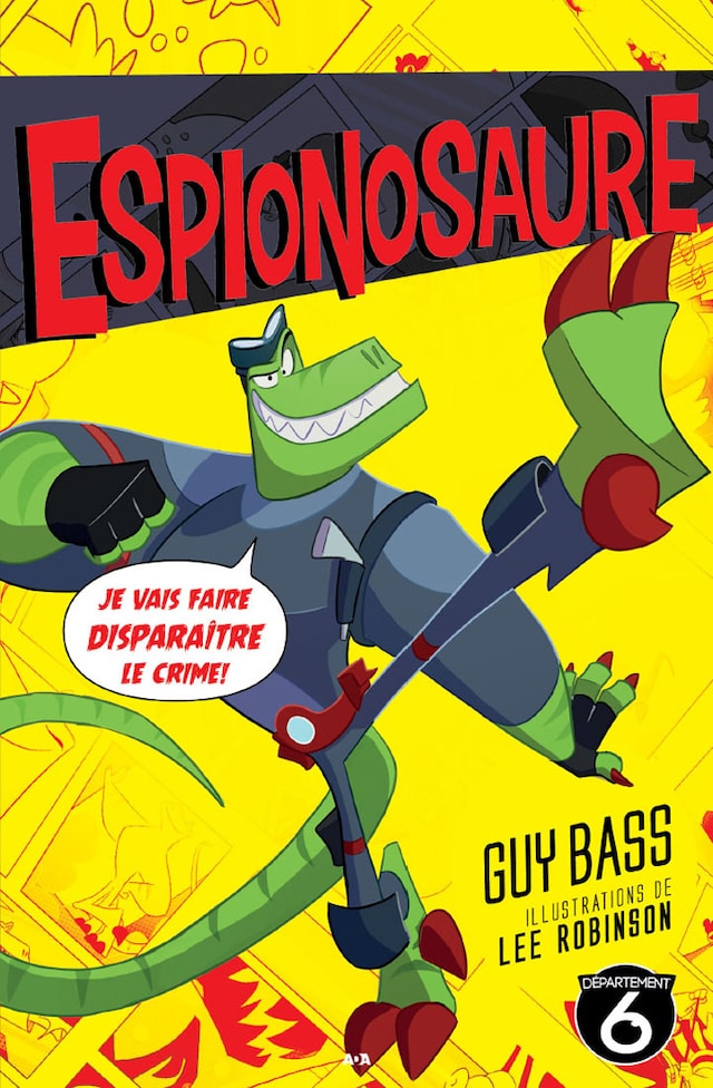 Book cover for Espionosaure