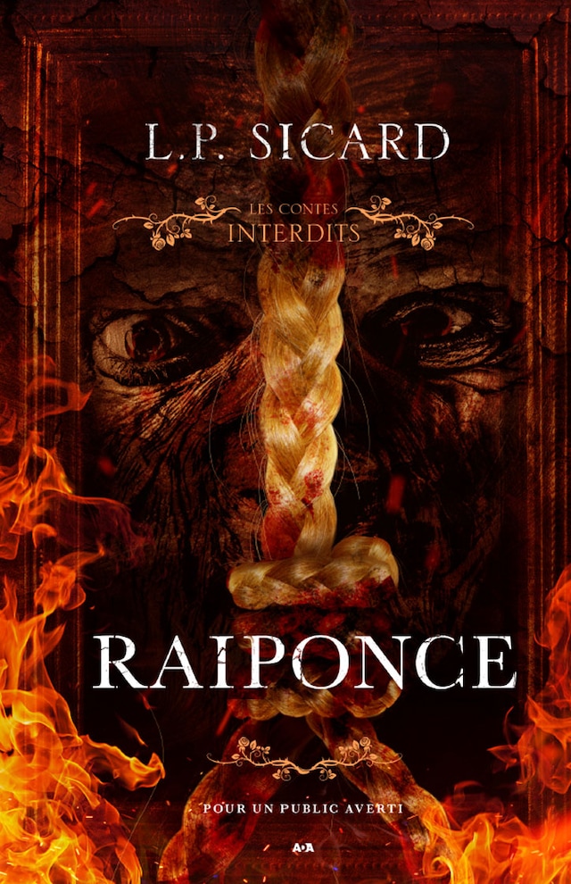 Book cover for Les contes interdits - Raiponce