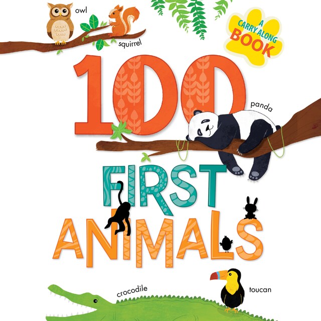 Copertina del libro per 100 First Animals