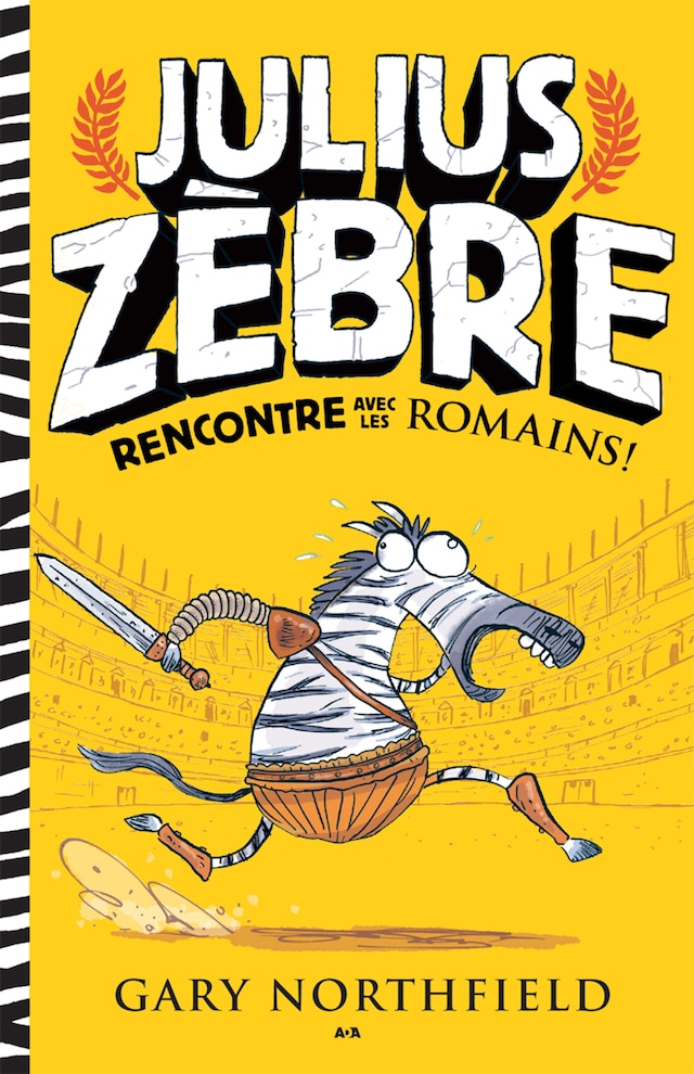 Book cover for Julius Zèbre rencontre avec les romains