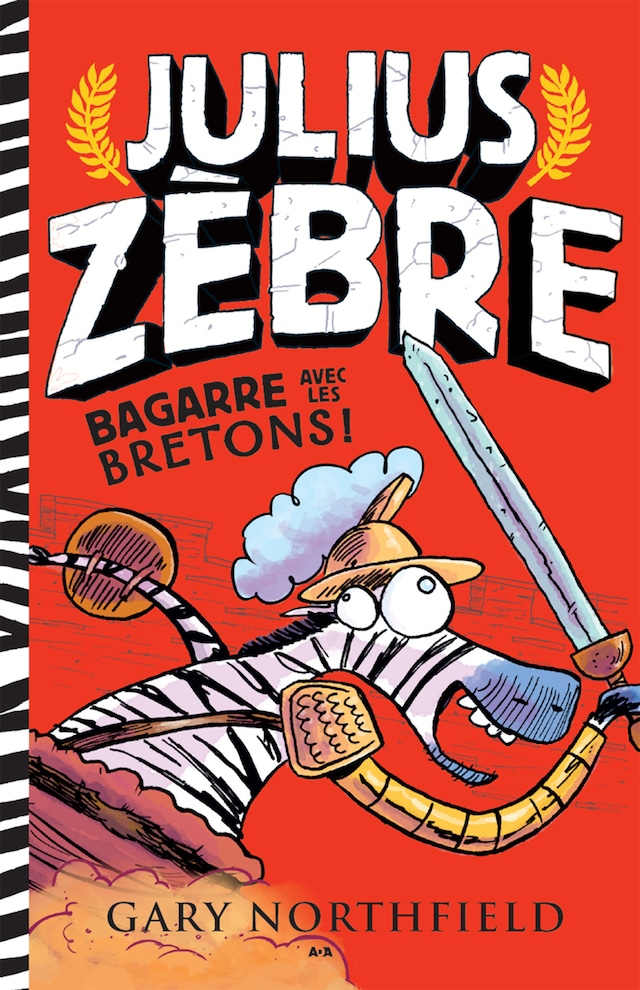 Book cover for Julius Zèbre bagarre avec les bretons