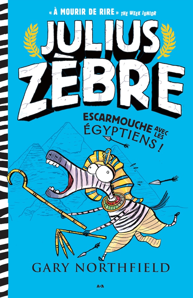 Book cover for Julius Zèbre escarmouche avec les Égyptiens