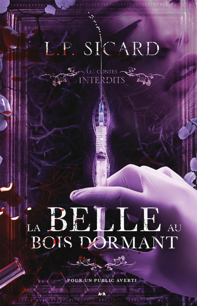 Portada de libro para Les contes interdits - La belle au bois dormant