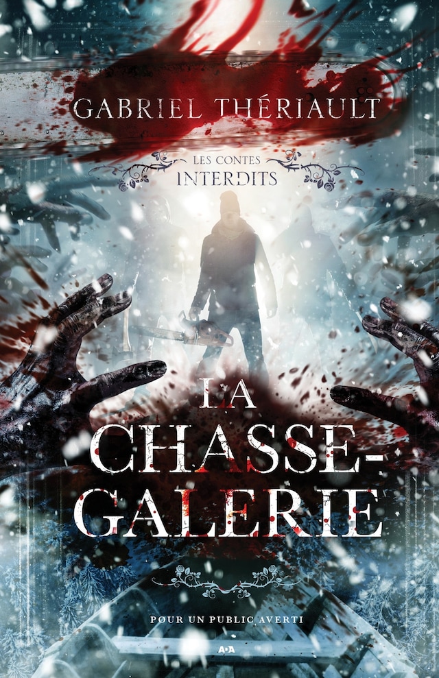 Book cover for Les contes interdits - La chasse-galerie