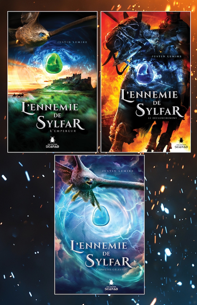 Book cover for Trilogie L'ennemie de Sylfar