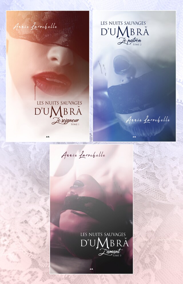 Buchcover für Trilogie Les nuits sauvages d’Umbra