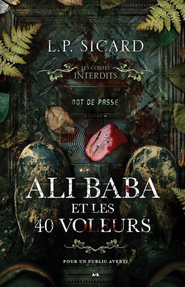Book cover for Les contes interdits - Ali-Baba et les 40 voleurs