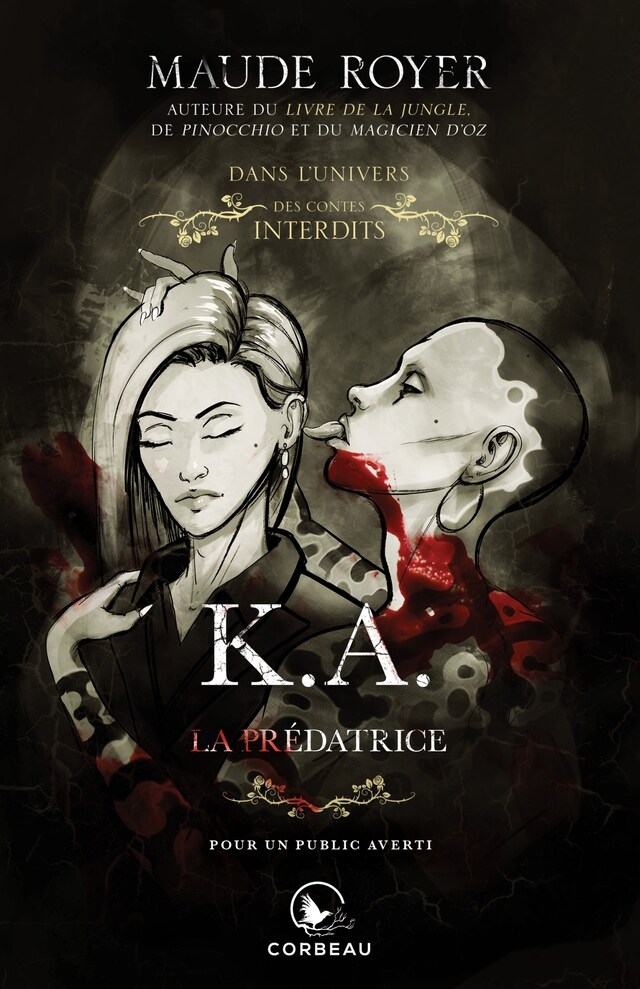 Book cover for Dans l'univers des Contes Interdits - K.A.