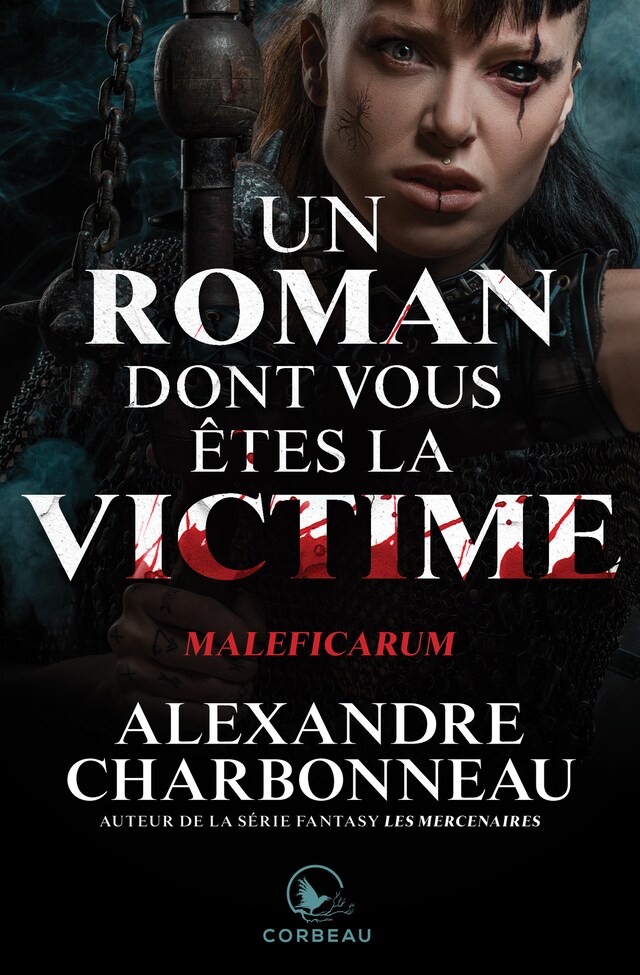 Book cover for Un roman dont vous êtes la victime - Maleficarum