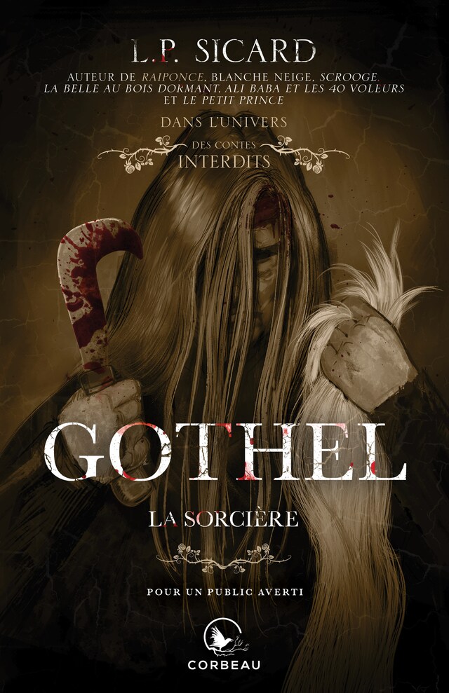 Book cover for Dans l'univers des Contes Interdits - Gothel, la sorcière