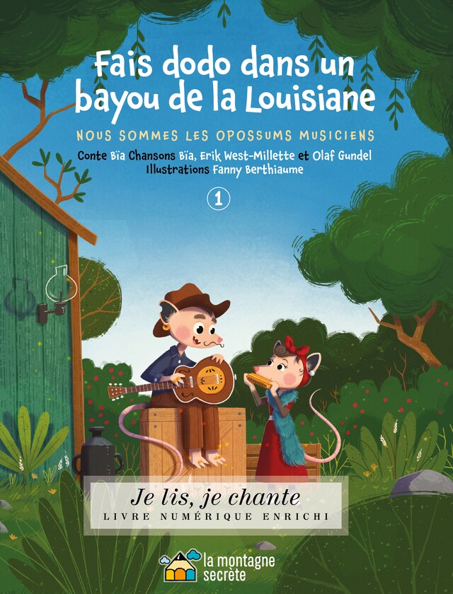 Book cover for Fais dodo dans un bayou de la Louisiane ! (Contenu enrichi)