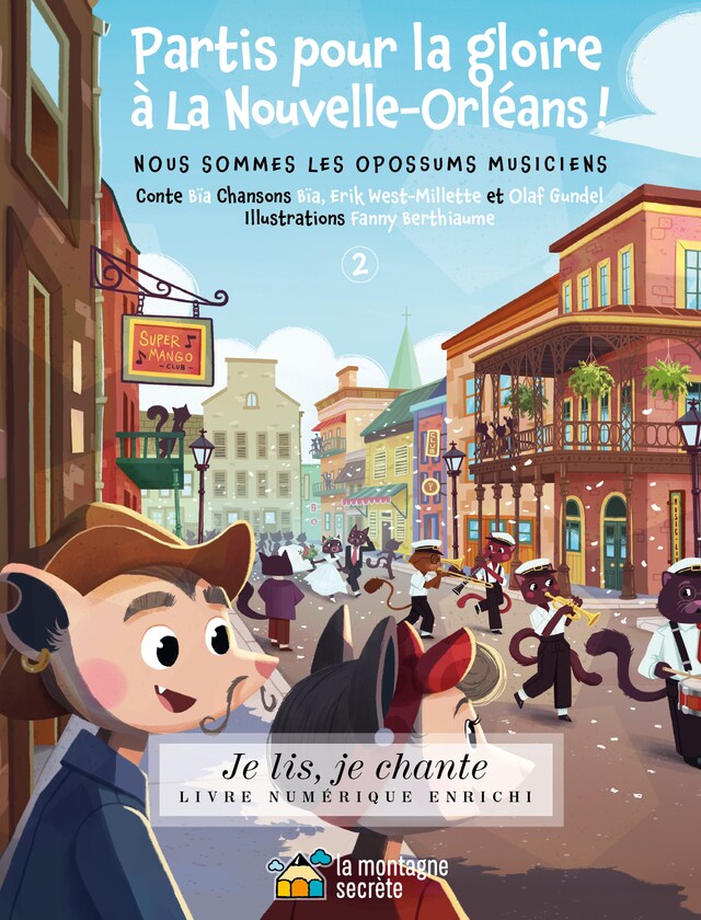 Buchcover für Partis pour la gloire à La Nouvelle-Orléans ! (Contenu enrichi)